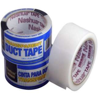 Nashua Tape 1 57/64 in. x 60 ft. Transparent Duct Tape 684355 at The 