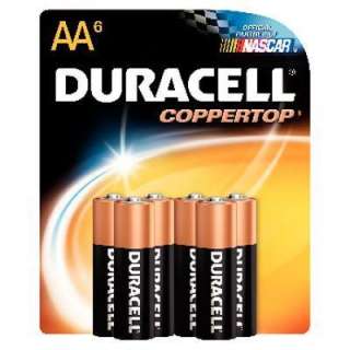 Duracell CopperTop Alkaline AA Battery (6 Pack) MN15B6ZTSS at The Home 