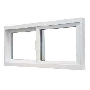   Windows, 32 in. x 15 in., White, with LowE Insulated Glass and Screen