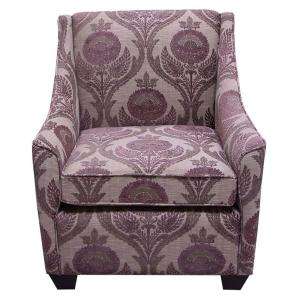 Home Decorators Collection Galena Upholstered Armchair   Wisteria 