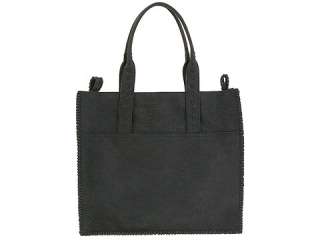 NWT Lucky Brand Renegade Black Leather Tote / Purse  
