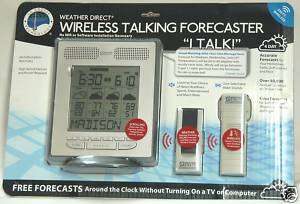 NEW 4 DAY WEATHER DIRECT WIRELESS TALKING FORECASTER  