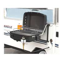 RV Mounted BBQ Motorhome Gas Grill BBQ Trailer Side Mount Barbeque 