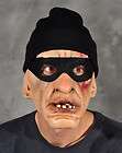 thug bank robber crook funny man adult latex halloween mask