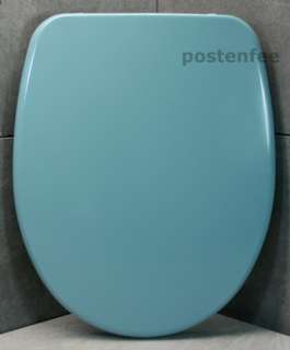 WC Sitz Toilettensitz Euro 3000 Plus bermudablau blau  