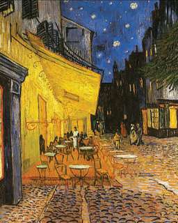 Vincent van Gogh   Nachtcafé   Kunstdruck Poster R209  