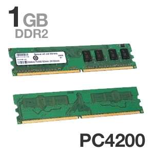 Ultra Dual Channel 1024MB PC4200 DDR2 533MHz Memory (2 x 512MB) at 