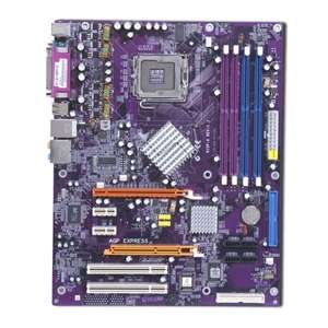 ECS 915P A Intel Socket 775 ATX Motherboard / Audio / AGP / PCI 