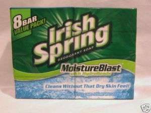 Irish Spring Moistureblast Bar Soap 8 pk  