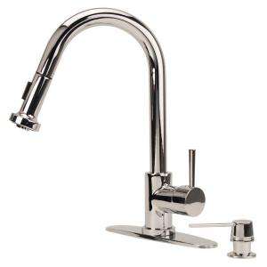   Faucet with Soap Dispenser in Chrome LNF TOR4K CP 