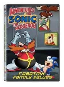 Adventures of Sonic the Hedgehog Robotnik Family Values (DVD 