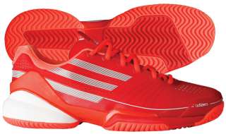 Adidas Adizero Feather Mens Tennis Shoe Red/White  