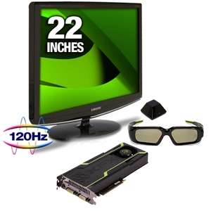 Samsung 3D Monitor & GTX 260 w/Free 3D Vision Kit