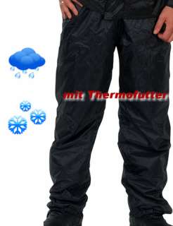 Thermo Motorradregenhose Regenhose Motorrad Grönland S M L XL XXL 2XL 