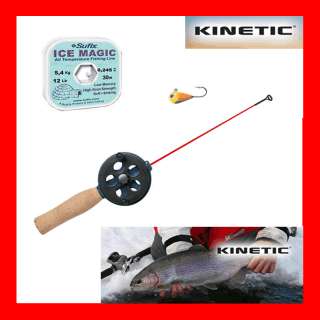 EISANGEL  SET Combo Kinetic Eisrute Rute Eis Eisangeln  