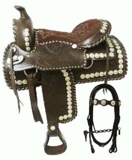 Double T Parade Saddle Match Headstall & Breastcollar17  