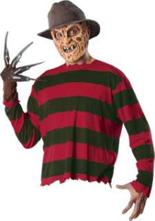 Freddy Krüger Halloween Kostüm Maske Shirt Handschuh  