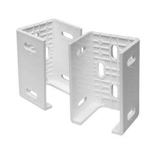 in. x 3 in. Vinyl Fence Bracket (2 Pack) DISCONTINUED 73012510 at 