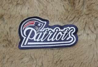 New England Patriots Football Crest Patch (3.1x1.7)  