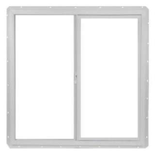   Slider Windows, 36 in. x 36 in. White with Dual Pane Insulated Glass