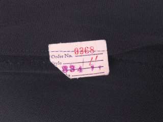 Vintage Black Rayon Suit w/ Cape Ball Fringe 1940s Sz 4  