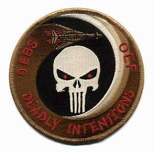 USAF 9th Expeditionary Bomb Sq. WSO,DEADLY INTENTIONS  
