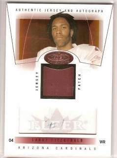 2004 Hot Prospects AUTO #75 Larry Fitzgerald 12/140  