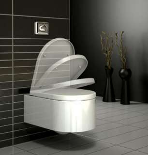 Donna Luxus Wand Hänge WC/Toilette mit SoftClose Sitz  