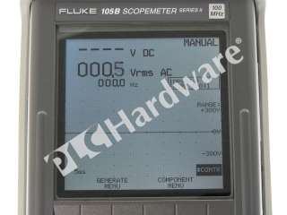 Fluke 105B Scopemeter Series II 100MHz 105 99B 96B  