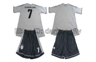 Germany 2012/2013 Home Soccer Uniform Jersey + Shorts Size S/M/L/XL 