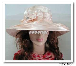 It is a elegant style hat fits into seveal occasion, such as church 