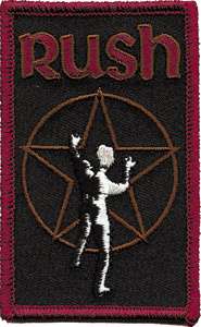 Rush Starman Logo Music Band Embroidered Iron On Patch CD2194  