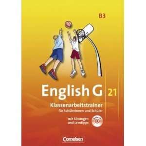 English G21 B3 Klassenarbeitstrainer 7. Schuljahr 9783060321599  