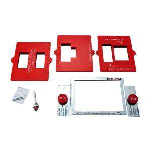   Strike Plate Mortising Kit for Routers 12150713 