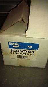 BENDIX R 7 MODULATING VLV VALVE # 103081  