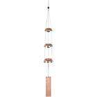 WOODSTOCK CHIMES TEMPLE BELLS TRIO COPPER WIND CHIME