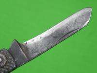 Sheffield England English British WW2 Army Folding Pocket Knife  