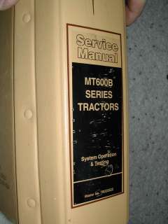 AGCO CHALLENGER MT600B SERIES SERVICE SHOP REPAIR MANUAL AG TRACTOR 