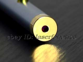 5mW Green Laser Pointer Silver/Gold Night Visible Beam  