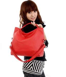 Women Ladies Leather Shoulder Tote Hobo Handbag Hand Bag Favor 3 color 