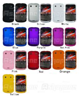 New Hard Rubber Case Cover for Blackberry Bold 9900 9930  