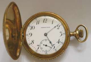 1890S New York Standard 16 Size Hunter Case Pocket Watch  