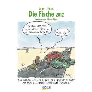   Fische im Jahr 2012 Cartoon Kalender  Johann Mayr Bücher