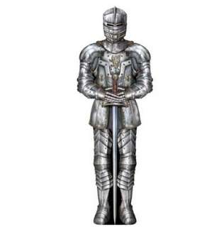 Foot Medieval Suit Of Armour Cutout Party Decoration  