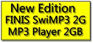 Finis New Edition Swi 2G FINIS Waterproof Swim Pool  Player 