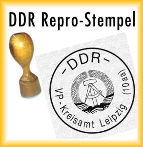DDR Siegel   DDR Stempel   VP Kreisamt Leipzig (10aa)  