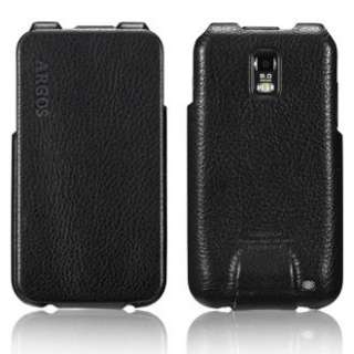 SGP Samsung Galaxy S2 Skyrocket Att Argos Leather Case   Black  