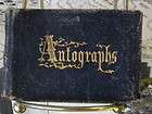 victorian 1875 1882 autographs book 22 signatures jen nie e
