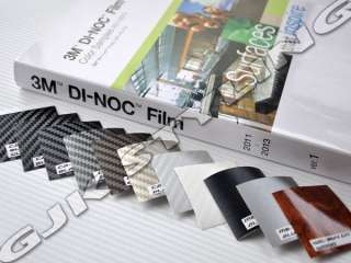 3M Di Noc Carbon Fibre FILM Sample 10 Pieces 5cm x 5cm  