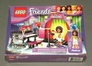 NEW Girls LEGO Friends Set 3932 Andreas Stage Sealed 673419165747 